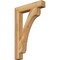 Ekena Millwork Legacy Block Rough Sawn Bracket, Western Red Cedar, 4"W x 24"D x 36"H BKT04X24X36LEC05RWR - alternate 1